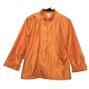 Chico's Lightweight Jacket Career Blazer size 0